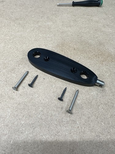 Black sling mounting - s, p