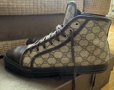 Gucci High-top Brown Beige