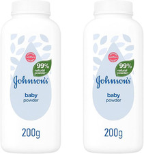 Johnsons Baby Powder 2 x 200g