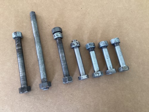 Bsa various nuts bolts - nuts, &