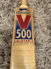 SLAZENGER V500 5 STAR Protech Cricket Bat