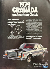 Ford Granada Car Auto American