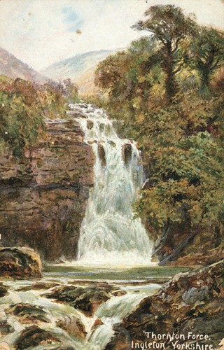 Ingleton vintage postcard - vintage,