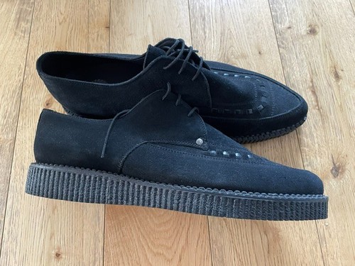 Men steel ground - ground, suede