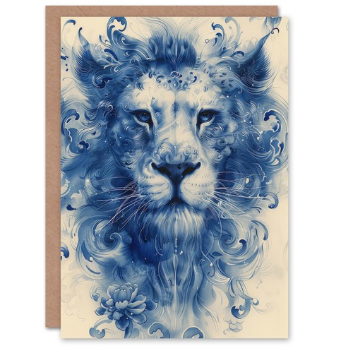 Birthday card blue - birthday,