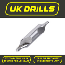 CENTER DRILLS HSS - TOP QUALITY CENTRE DRILL BITS FROM 1.0mm - 6.3mm