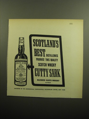 1957 cutty sark - ad,
