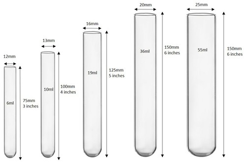 100 count borosilicate glass - count,