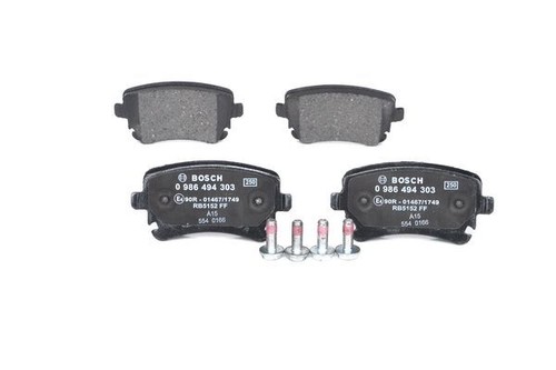 New brake pad set - new, set,