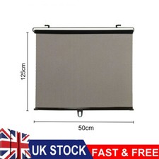 2pc Car Window Roller Blinds Sun Shade Visor UV Protection Mesh Kids