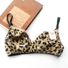 Womens 100% Silk Wirefree Bra