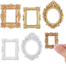 5 Pcs Dollhouse Picture Frames