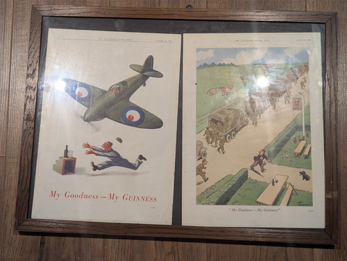 Guinness gilroy framed prints - guinness,