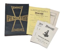1905 Penberthy Injector Company Detroit Michigan Catalog No 21 + Inserts RARE