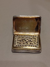 Solid Silver Vinaigrette