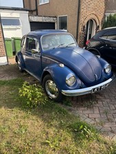 1968 VW Volkswagon Beetle 1200 Classic Blue