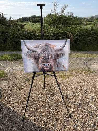 Aluminium adjustable art easel - adjustable,