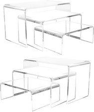 6 Pcs Acrylic Risers for