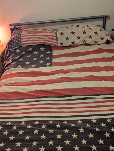 King size american - size, flag