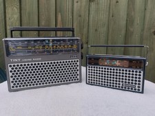 Two Vintage AM/FM Radios, Spares Or Repair Not Working