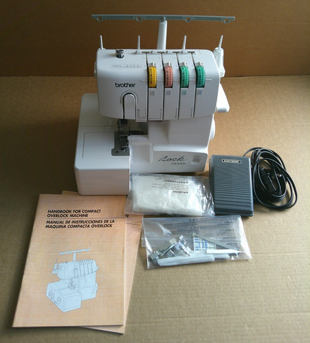 Brother lock serger 1034d - lock,