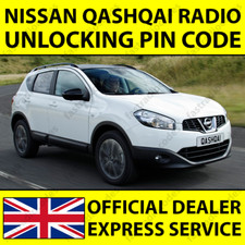 ✅NISSAN QASHQAI CAR RADIO NAVIGATION UNLOCKING PIN CODE DECODE FOR ALL MODELS✅
