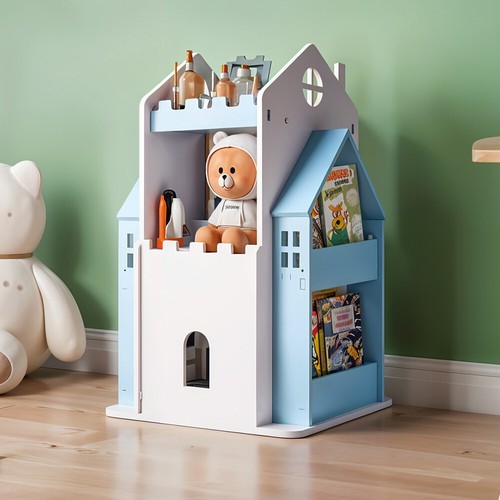 360 rotating kids bookshelf - rotating,