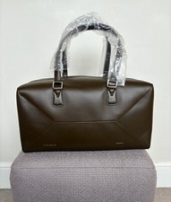 Victoria Beckham Gym Medium leather duffel bag brown brand new £1330