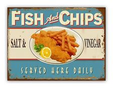 Fish And Chips Served Here