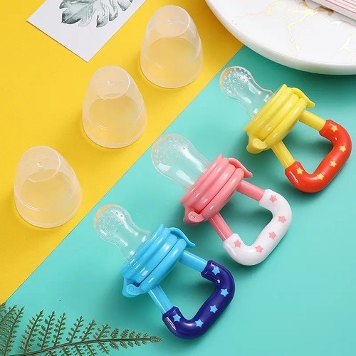 Fruit fresh silicone teether - silicone,
