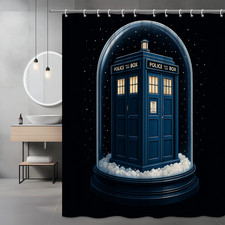 Doctor Who TARDIS Shower