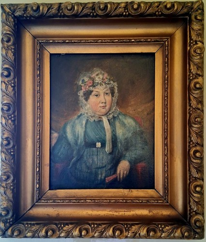Antique style portrait - of, a