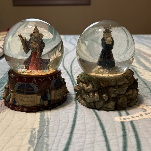 Wizard snow globes - snow,
