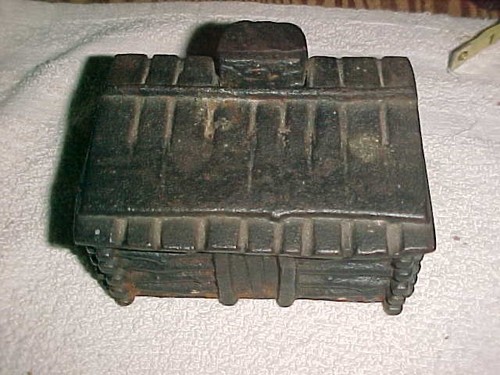 19th cast iron log - 19th, cabin