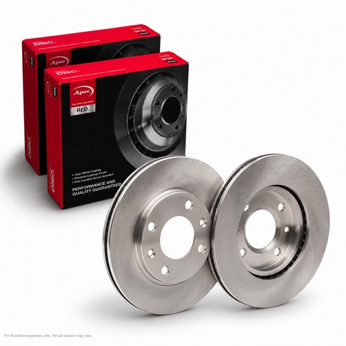 Apec front brake - discs, for