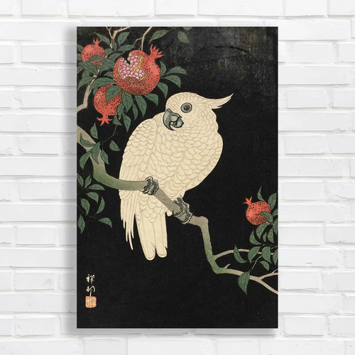 Vibrant tropical bird - tropical, original