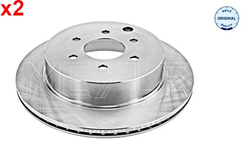 Meyle rear brake - 2x, disc