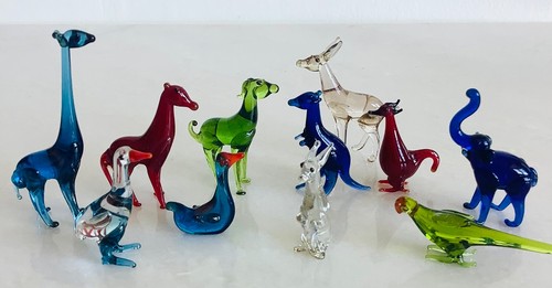 Lot miniature glass - of,
