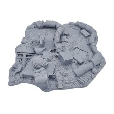 Sci-Fi Junkyard - 28mm Terrain Scenery Diorama Compatible With 40k Kill Team