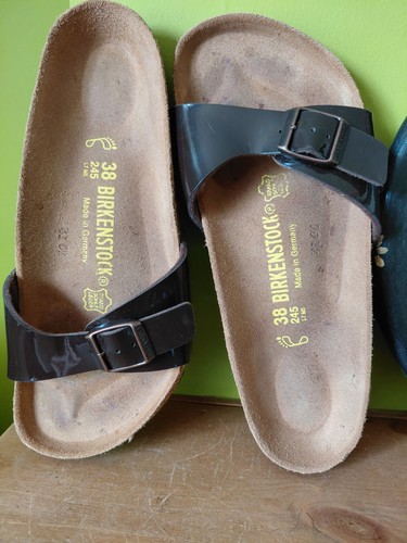 Ladies brown patent - ladies,