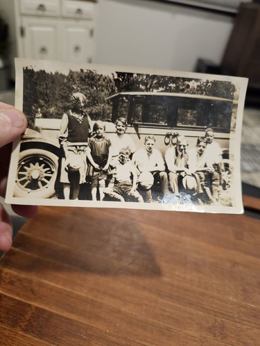 Vintage photo snapshot old - photo,