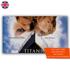 Titanic Movie Poster A5 A4 A3 A2 A1 Maxi Wall Art - 1049