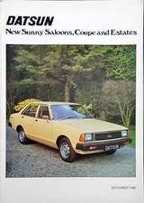 Datsun Sunny (B310) Brochure 09 1980