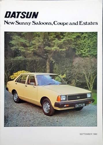 Datsun sunny brochure - sunny, (b310)