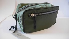 Silent Damir Doma - Deisgner green olive toilet bag / utility bag