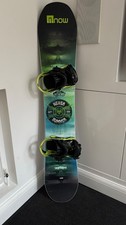 Never Summer SnowTrooper Snowboard with NOW Recon Bindings