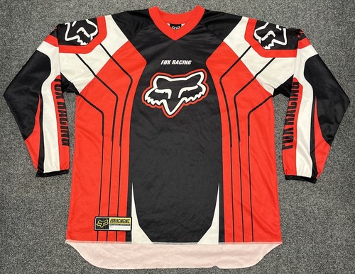 Fox racing red - red, black