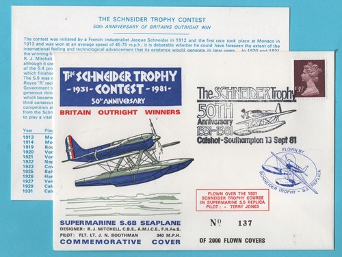 The 1981 schneider trophy - the,