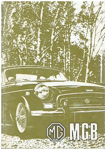 Mgb roadster gt coupe - roadster, &