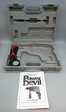 POWER DEVIL PDD3021C 'Empty' Grey Moulded drill case Included handle NO DRILL